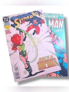 Superboy and Ironman Comic Bundle!
